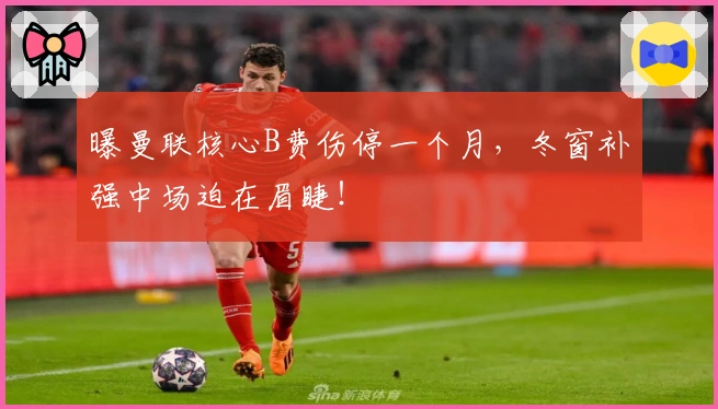 曝曼联核心B费伤停一个月，冬窗补强中场迫在眉睫！